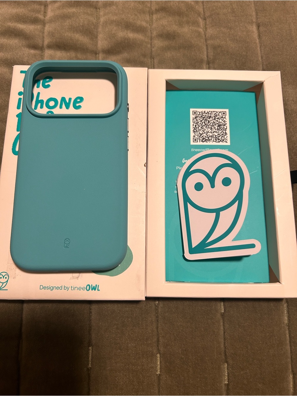 TineeOwl DuneX iPhone 17 Pro Case MagSafe Slim Textured TPU Green in Denial - Picture 14 of 16